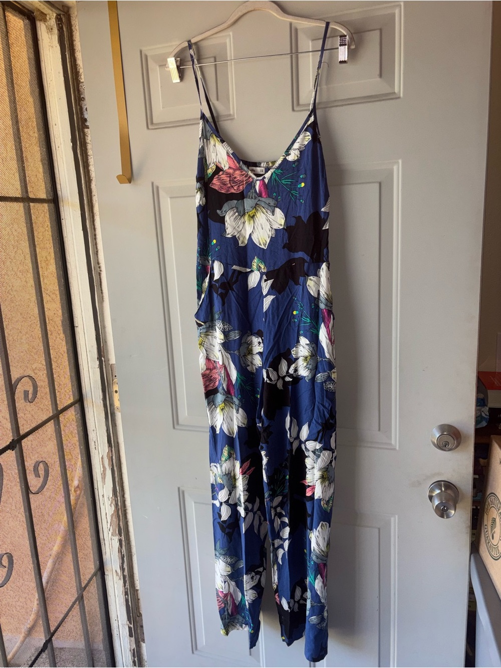 Lolita tropical floral jumpsuit size XS